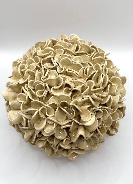 Original Ruffles - Oatmeal Round