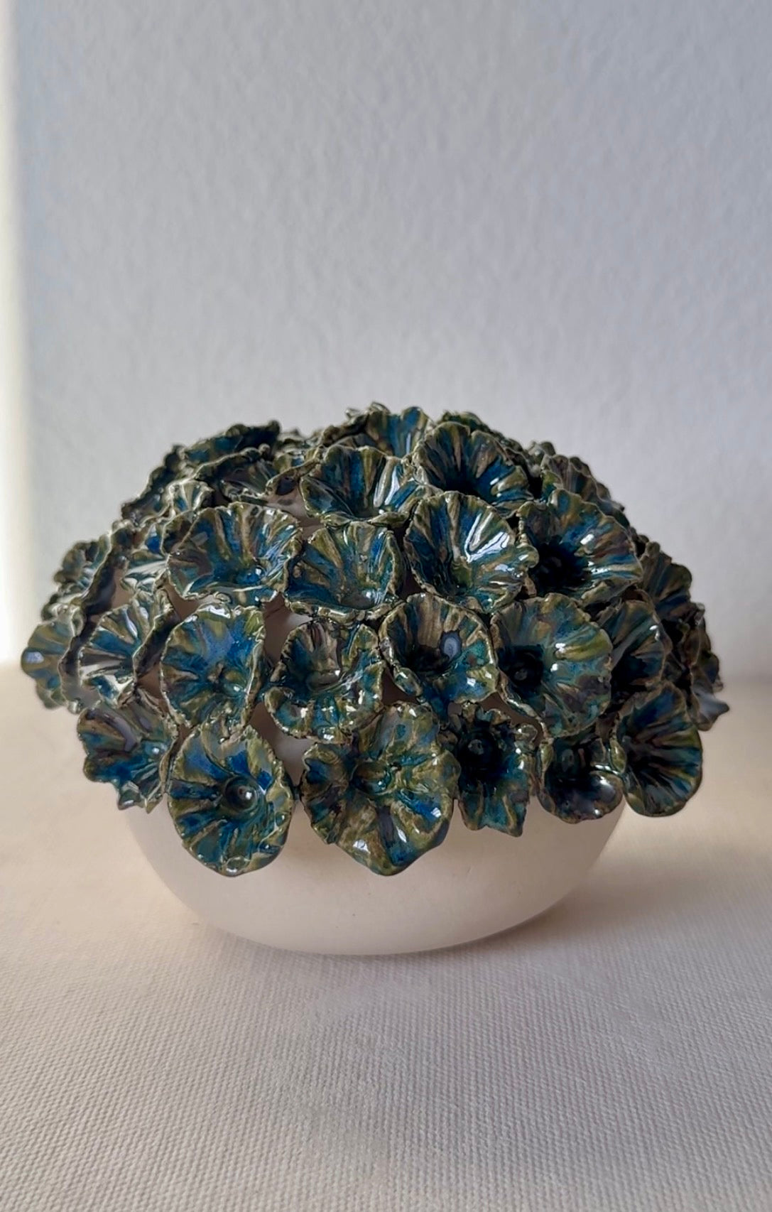 Petite Flowers - Blue/Green