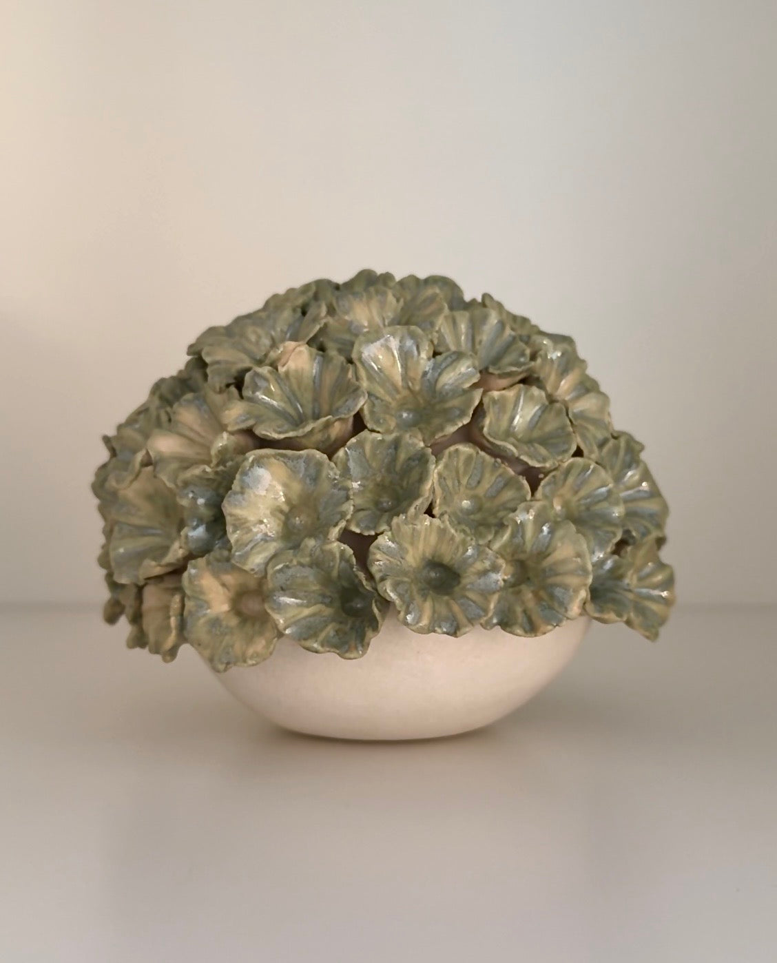 Petite Flowers - Aurora Green