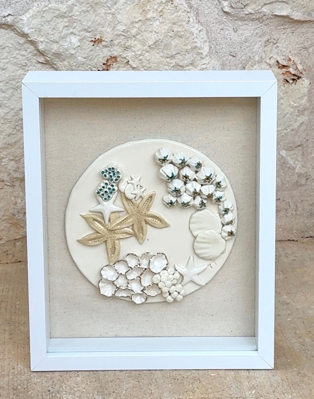 Underwater Framed - Teal