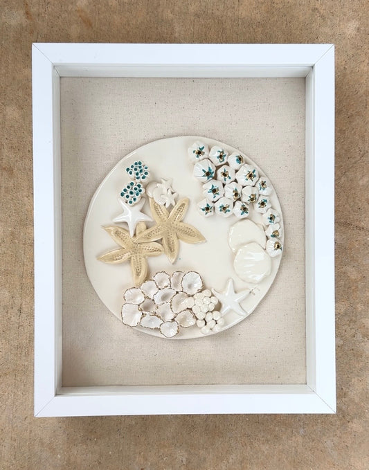 Underwater Framed - Teal