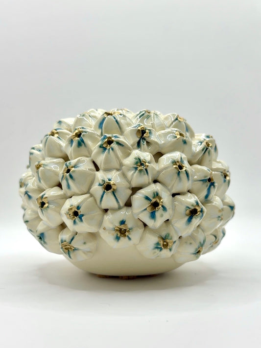 Petite Coral Bud - Teal