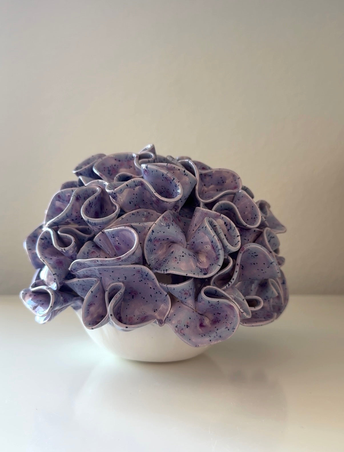Kids Petite Ruffles - Lavender Confetti