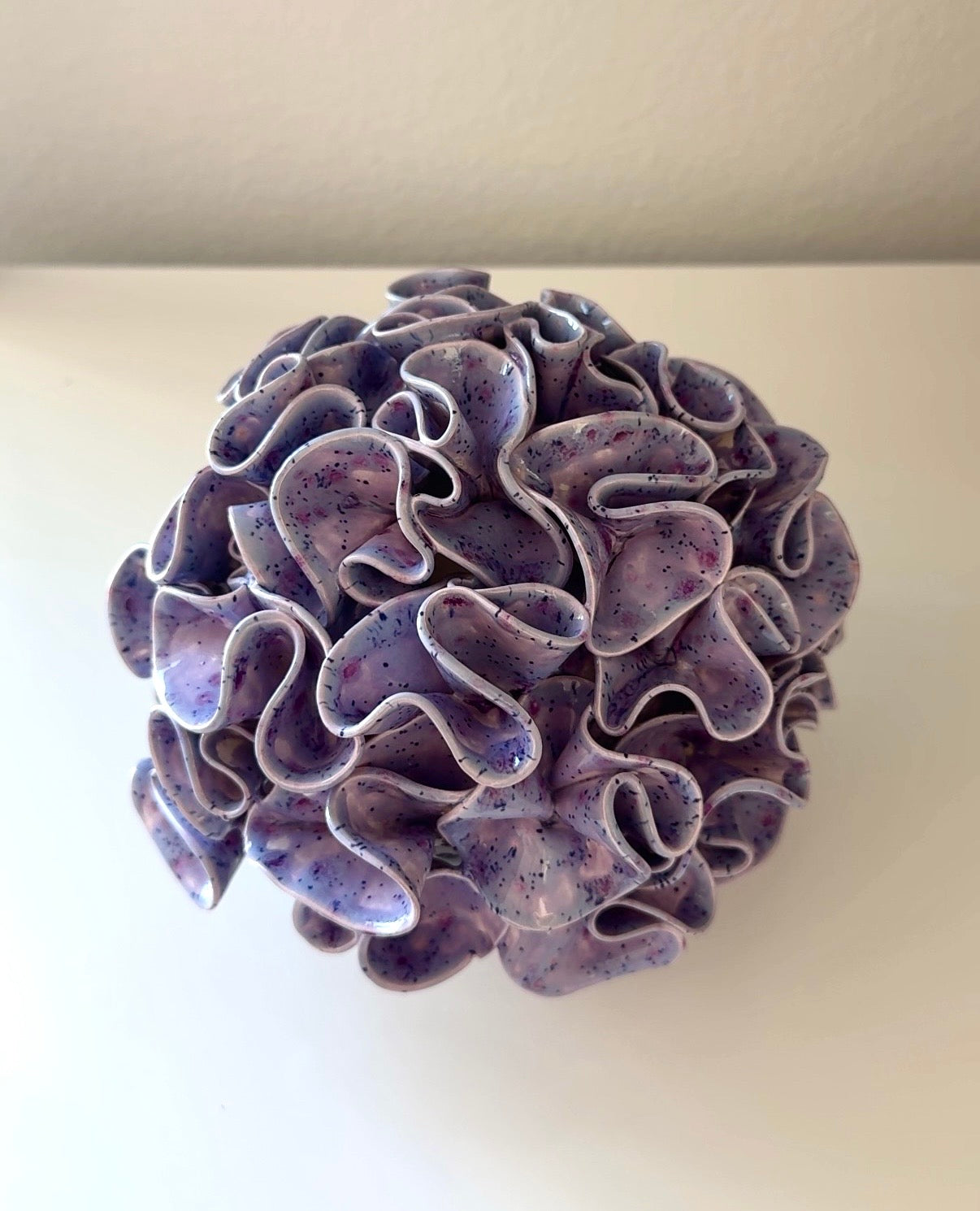 Kids Petite Ruffles - Lavender Confetti