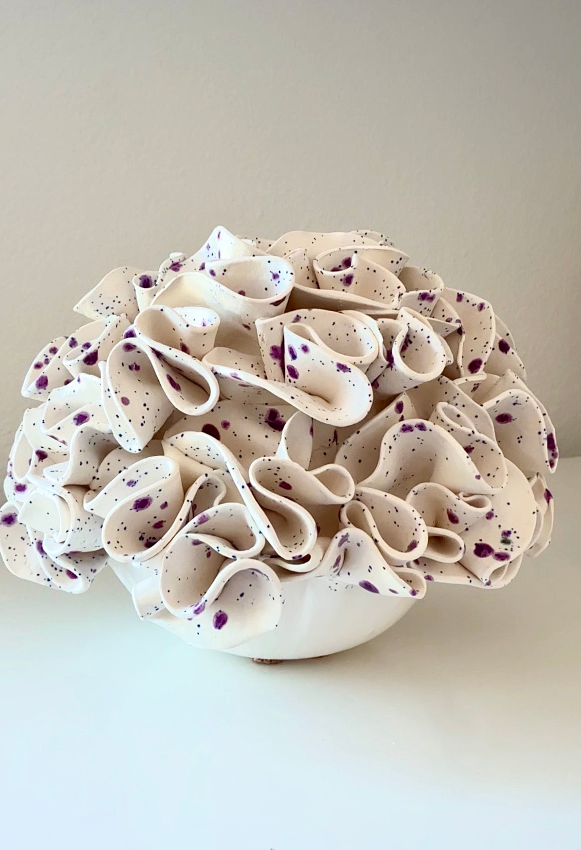 Kids Petite Ruffles - Porcelain Confetti