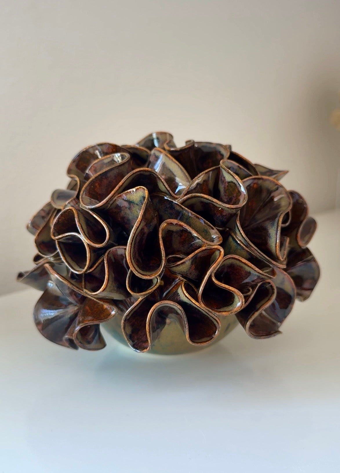 Petite Ruffles - Tiger Eye