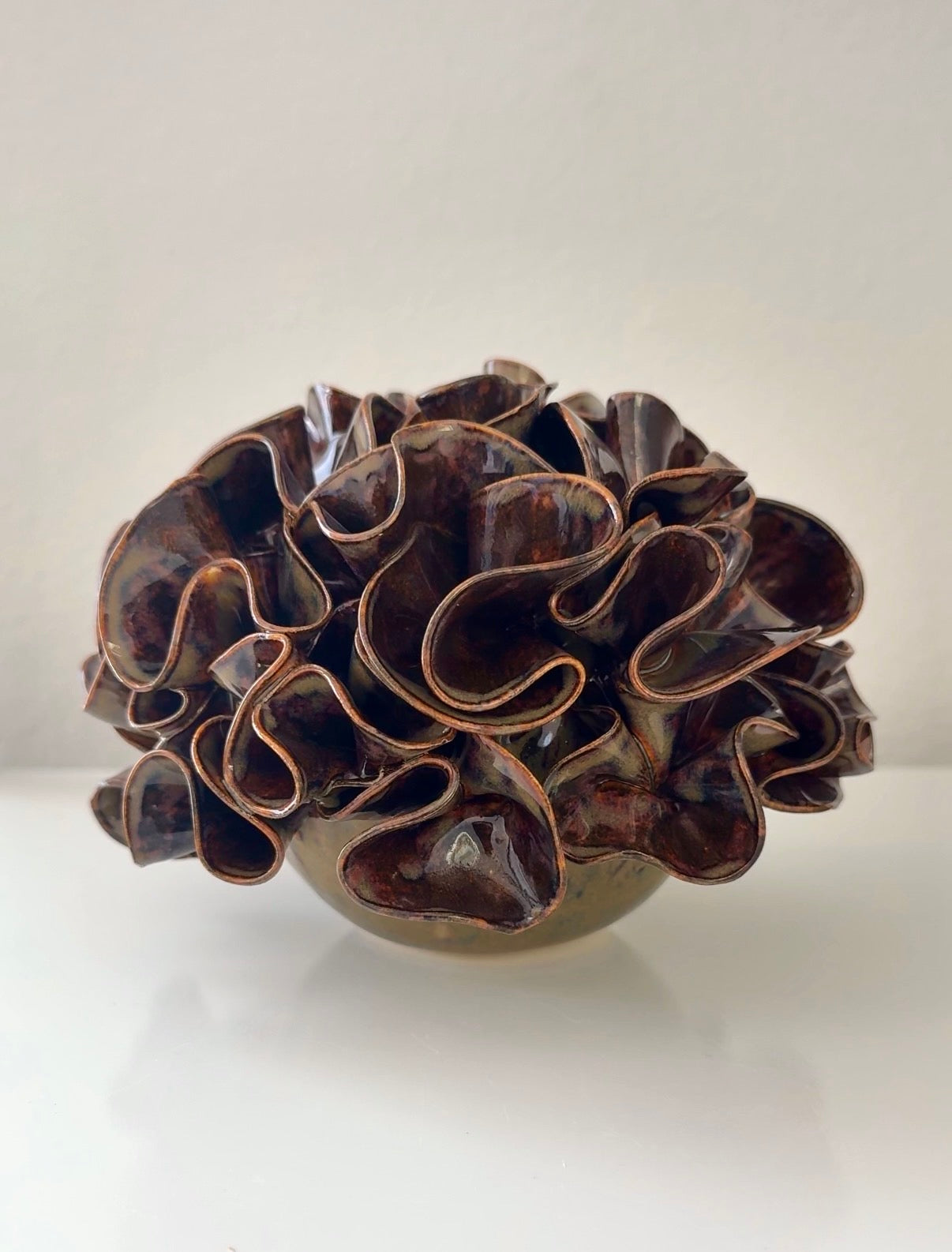 Petite Ruffles - Tiger Eye