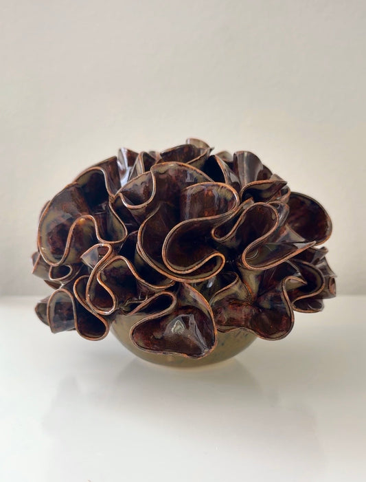 Petite Ruffles - Tiger Eye